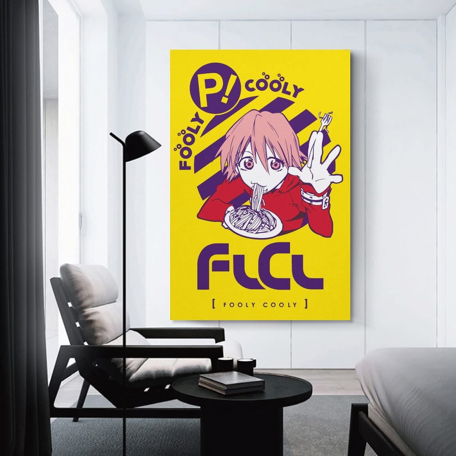 Amazon.co.jp: AZRASH アニメ FLCL ポスター キャンバス ギフト